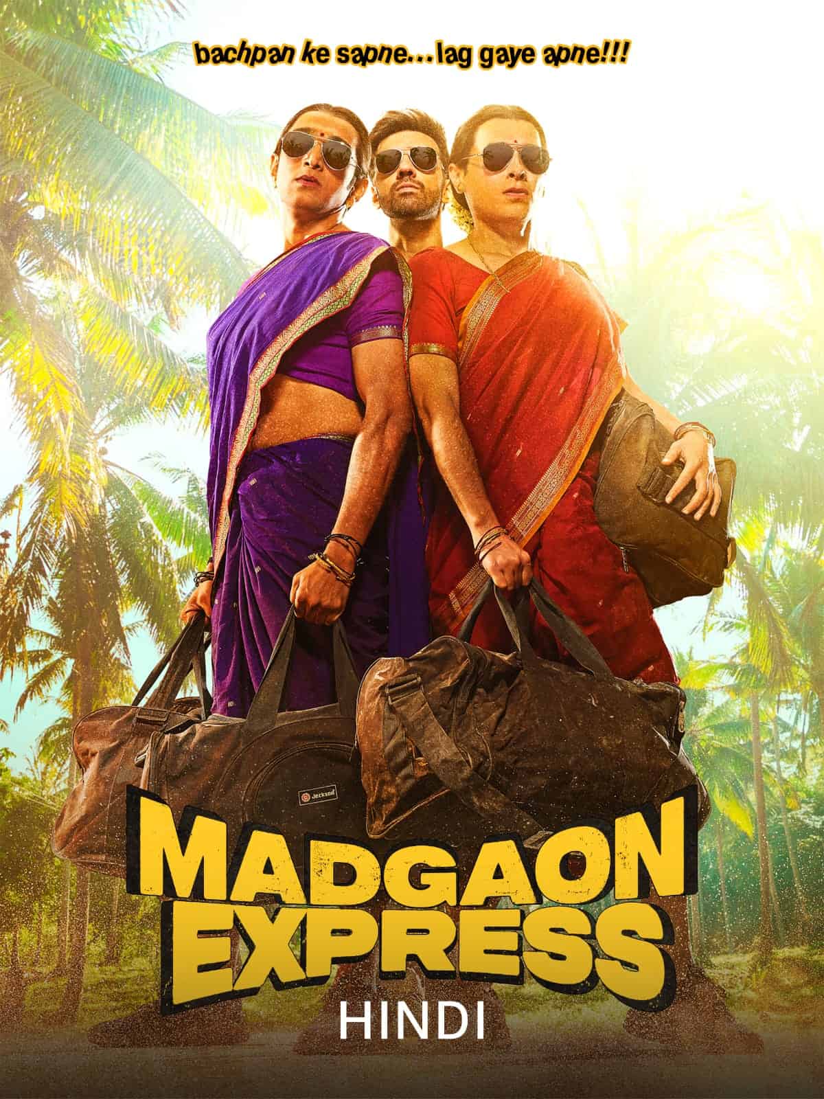 Madgaon Express (2024) Bollywood Hindi Full Movie HD ESub