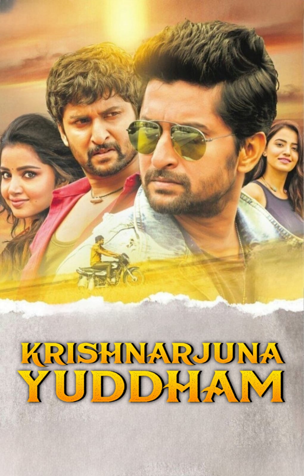 Krishnarjuna Yudham (2018) Dual Audio [Hindi - Telugu] Movie HD ESub