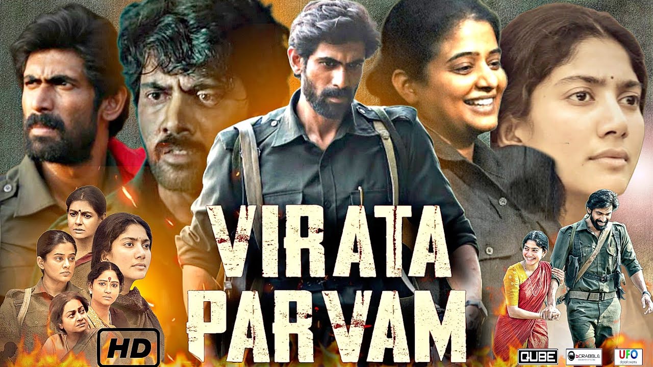 Virata Parvam (2023) South {Hindi + Telugu} Dual Audio Full Movie HD ESub