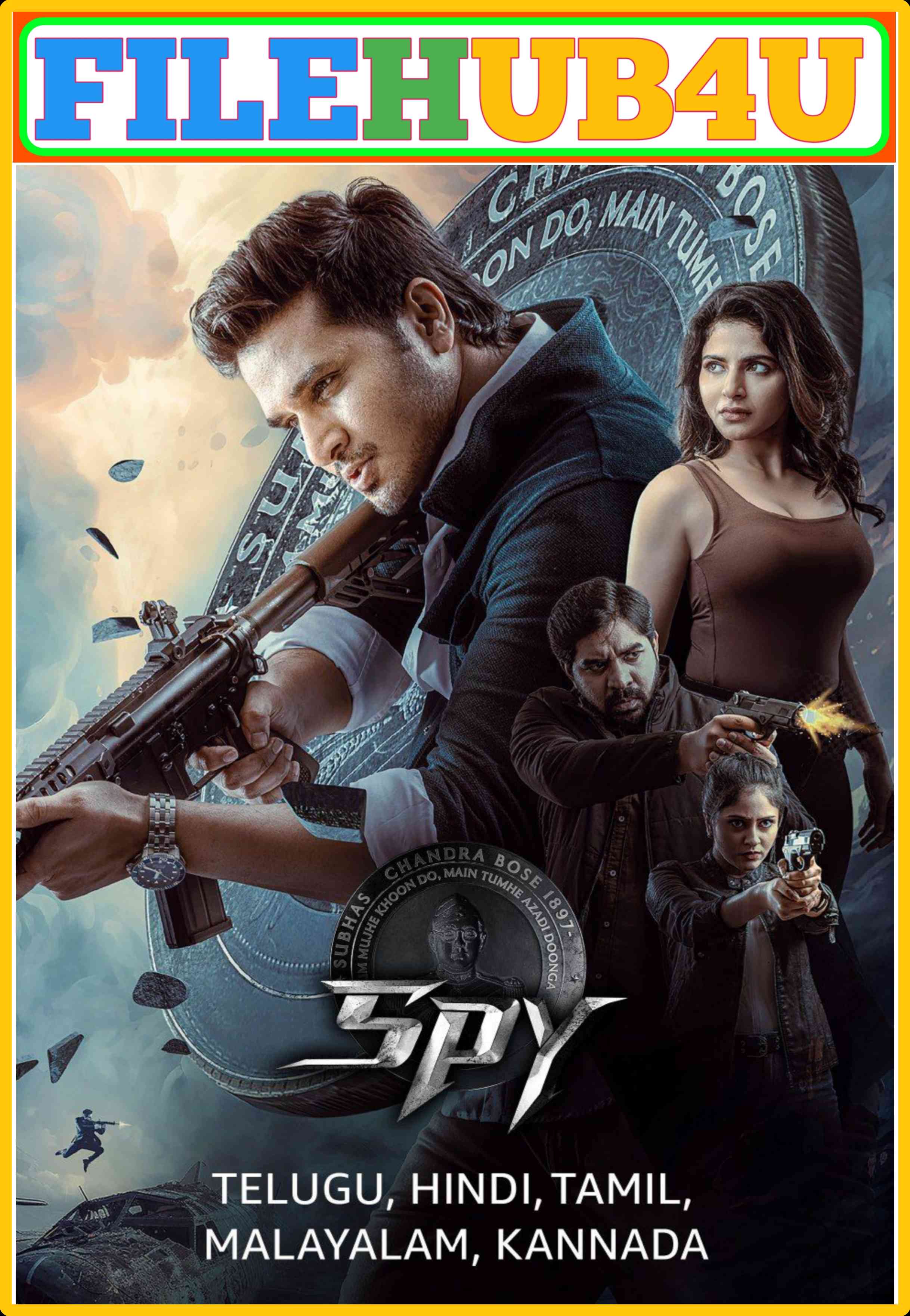Spy (2023) South Hindi Dubbed UnCut Full Movie HD ESub