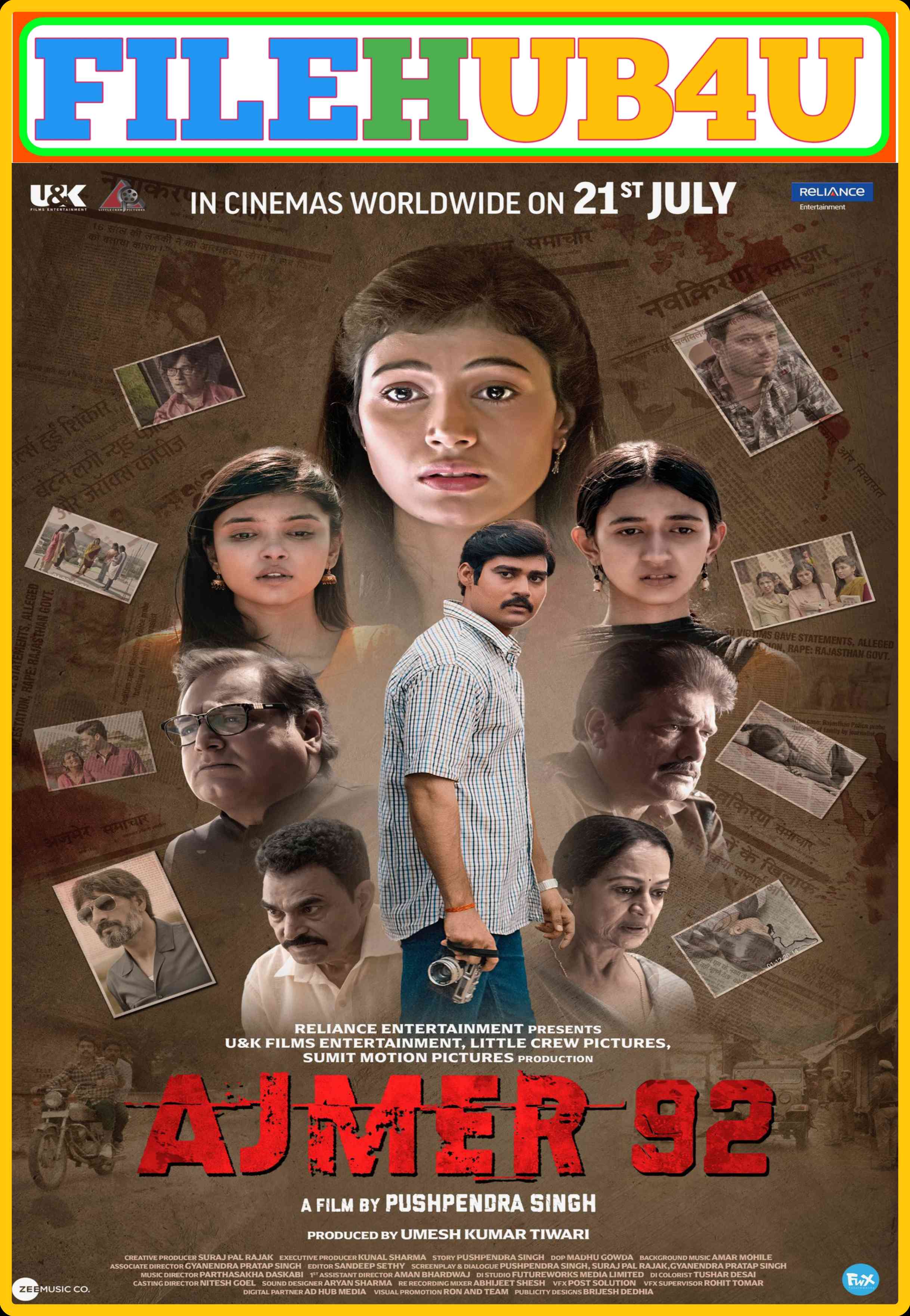 Ajmer 92 (2023) Bollywood Hindi Movie HQ S-Print