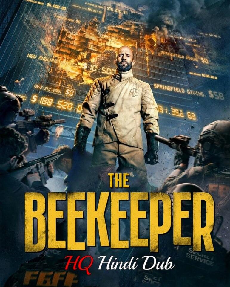 The Beekeeper (2024) Hollywood Hindi (HQ Dubbed) Full Movie HD Filmy4wap