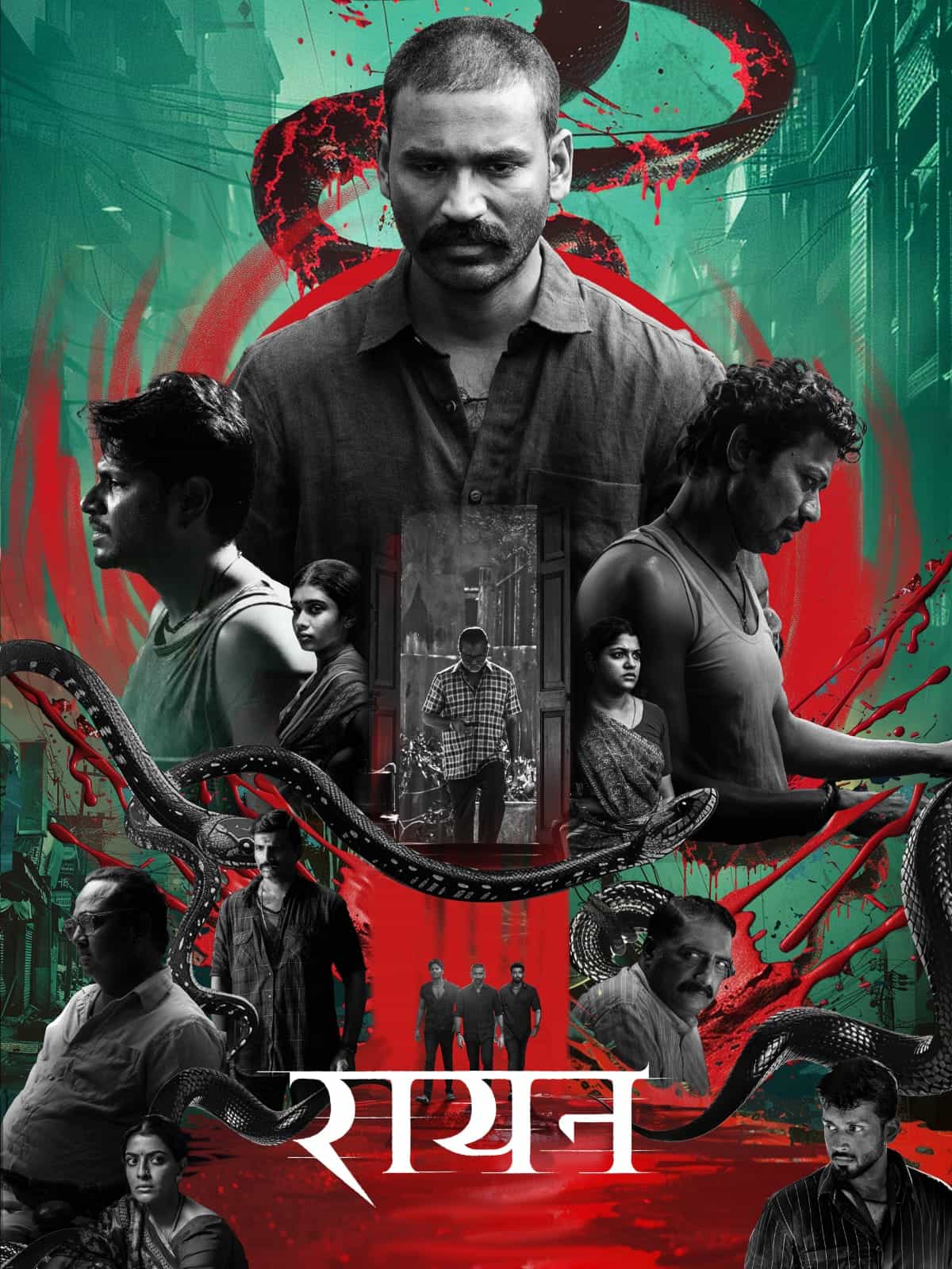 Raayan (2024) Dual Audio [Hindi - Tamil] Movie HD ESub BabaMovies hdhub4u Vegamovies