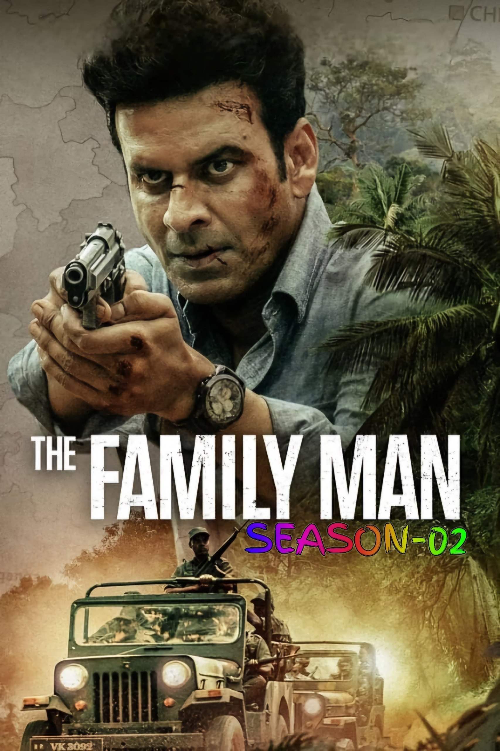 The Family Man S02 (2021) (Hindi + English) Dual Audio Completed Web Series HEVC ESub