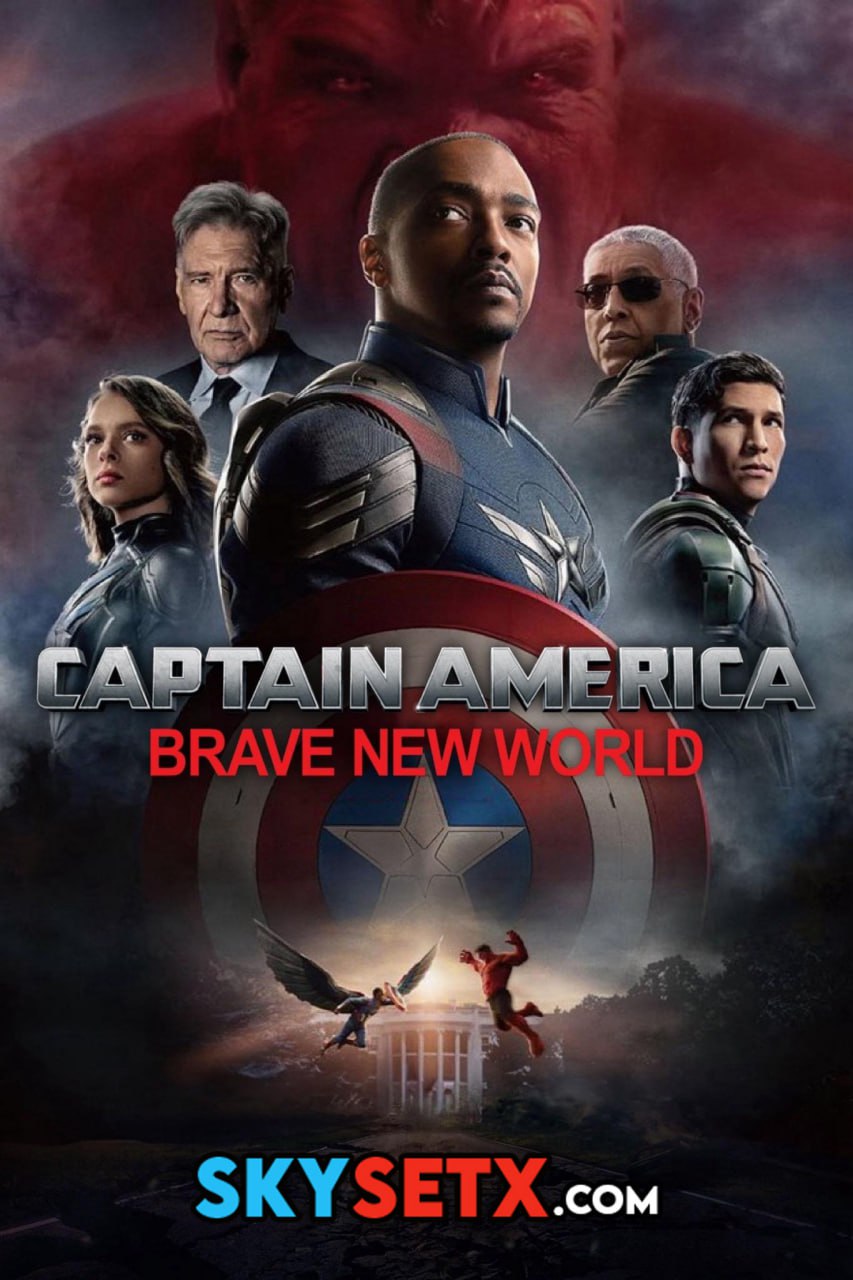 Captain America - Brave New World (2025) (Hindi + English) Dual Audio MCU Movie HDRip