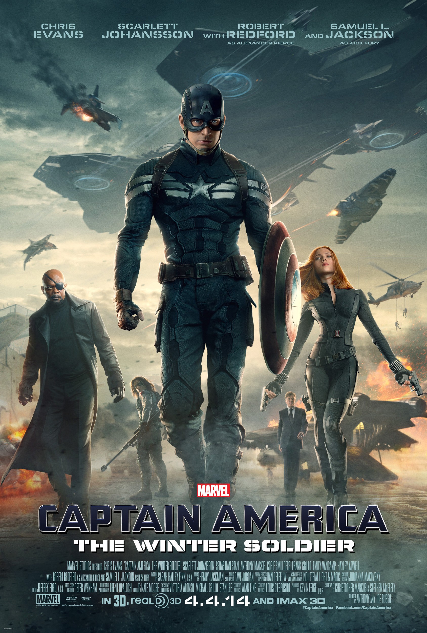 Captain America – The Winter Soldier (2014) BluRay Hindi + Multi 1080p x264 AVC AAC 2.0 ESub