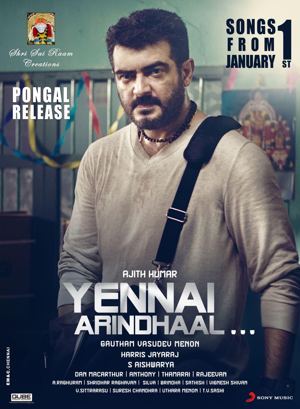 Yennai Arindhaal (2015) 1080p | 720P | 480P  HDRip South Movie ORG. [Dual Audio] [Hindi or Tamil] x264 ESubs [3.2GB]