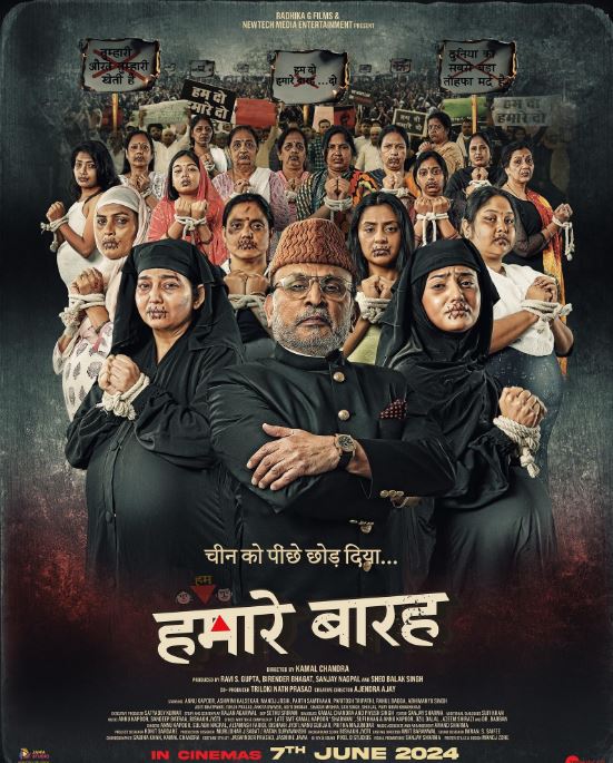 Hamare Baarah 2024 Hindi HDTS