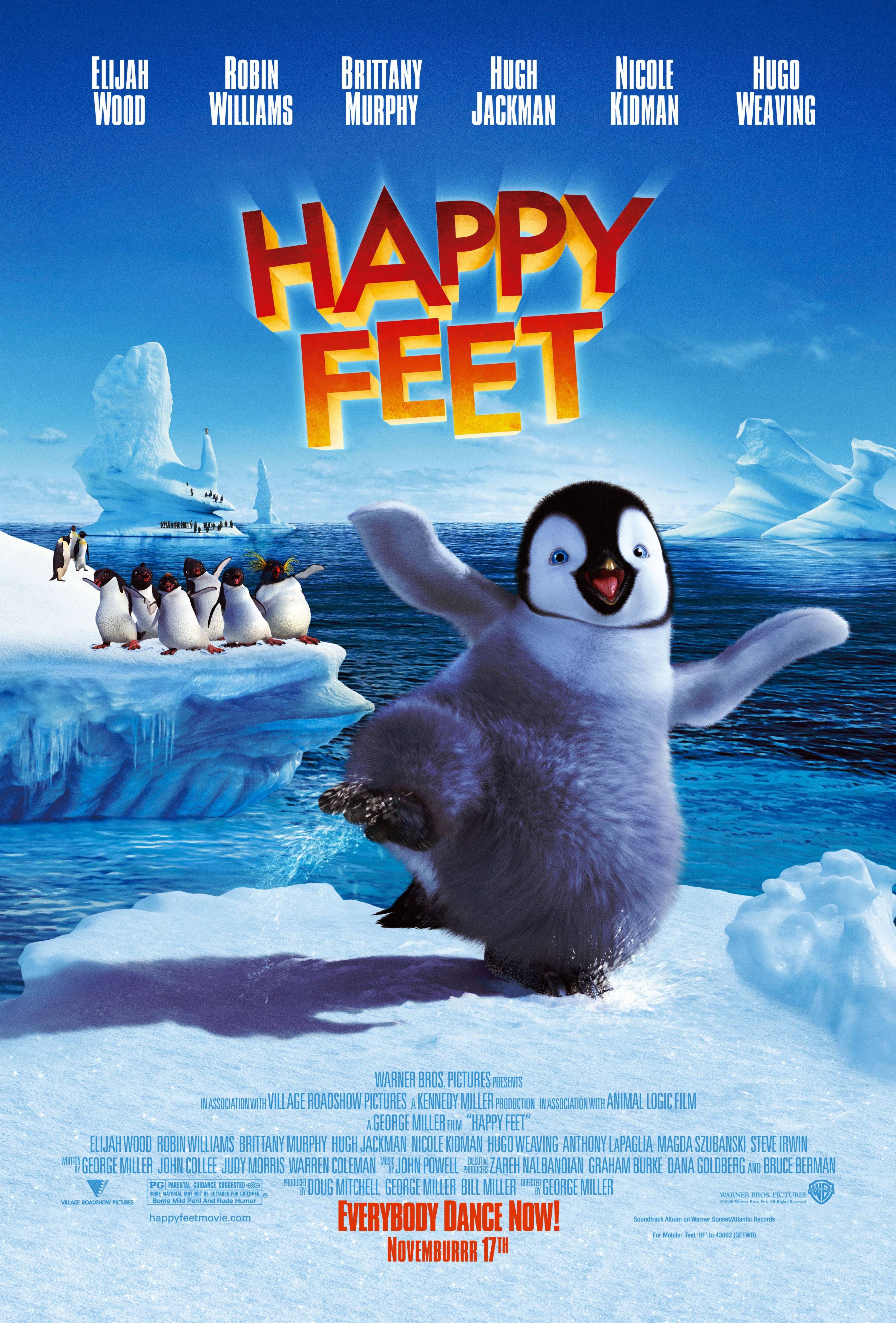 Happy Feet (2006) (Hindi + Multi) Dual Audio BluRay