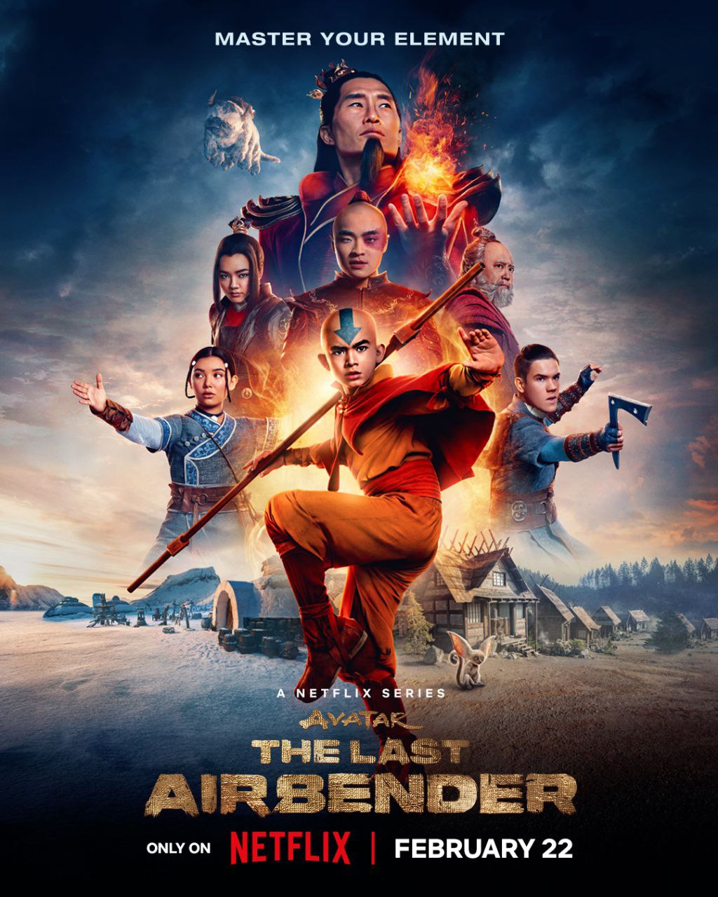 Avatar The Last Airbender S01  2024  {Hindi + English} Dual Audio Completed Web Series HEVC ESub