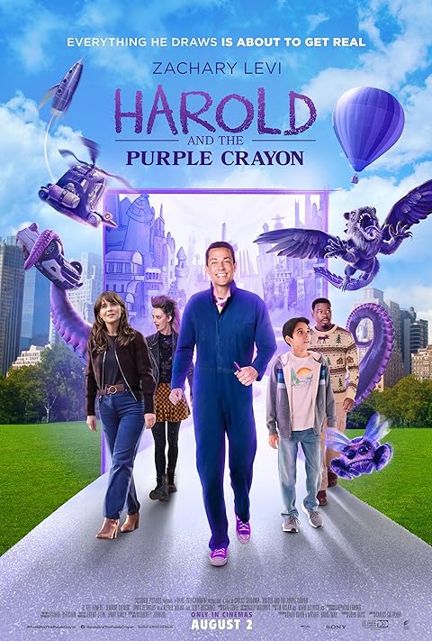 Harold and the Purple Crayon (2024) Hindi Dubbed