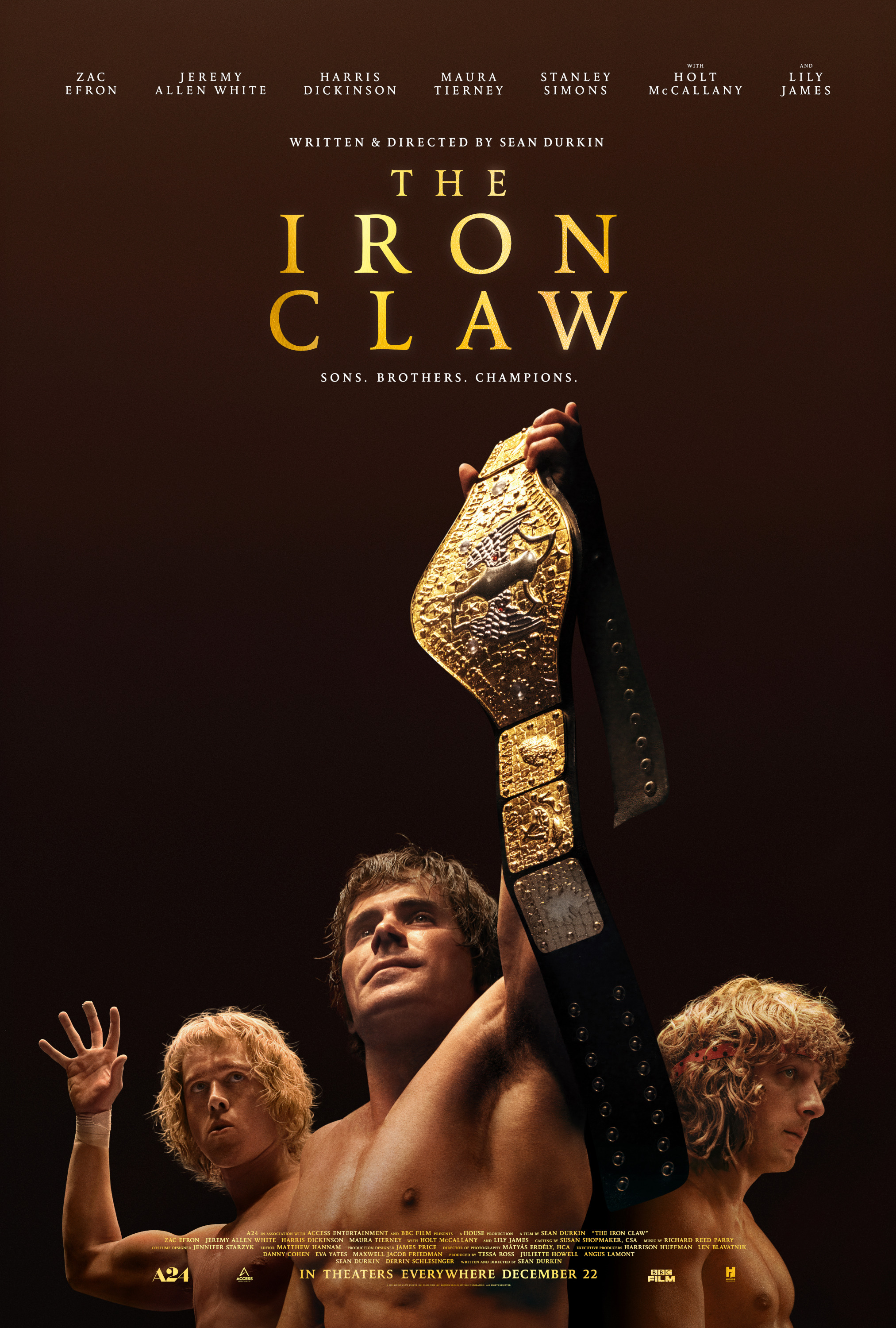 The Iron Claw (2023) English + Hindi AMZN WEB-DL