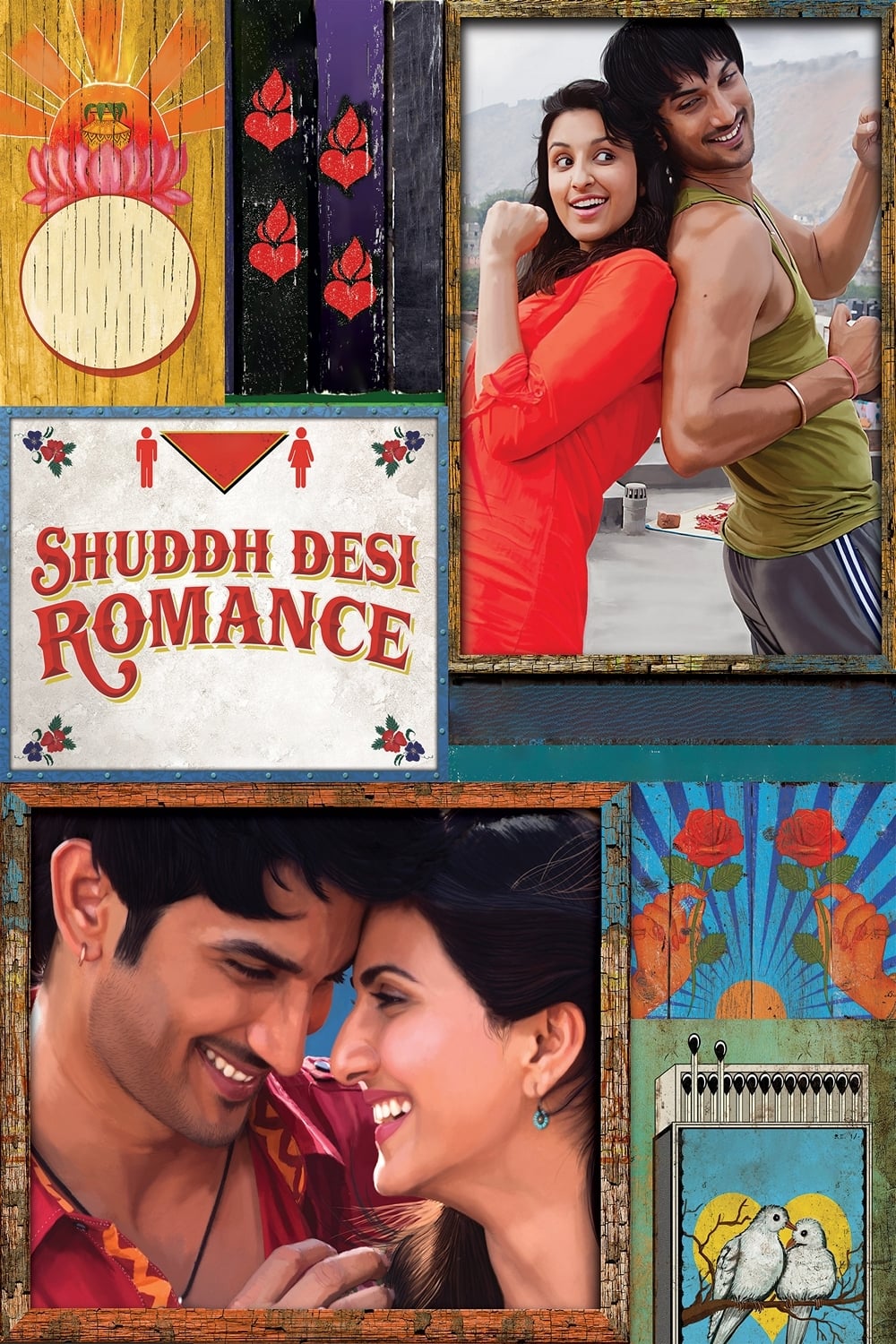 Shuddh Desi Romance (2013) Bollywood Hindi Movie BluRay HD ESub