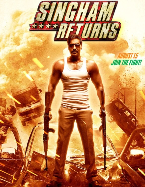 Singham Returns  2014  Bollywood Hindi Full Movie BluRay HD ESub