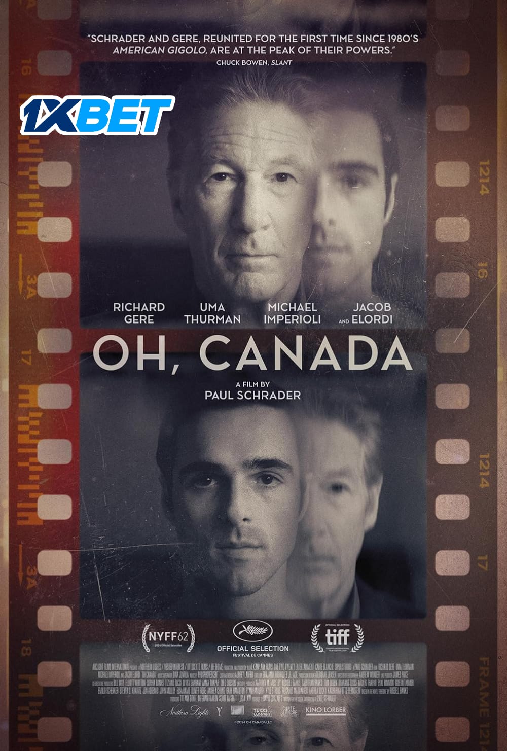 Oh, Canada (2024) HQ Hindi Dubbed Full Movie PreDVD