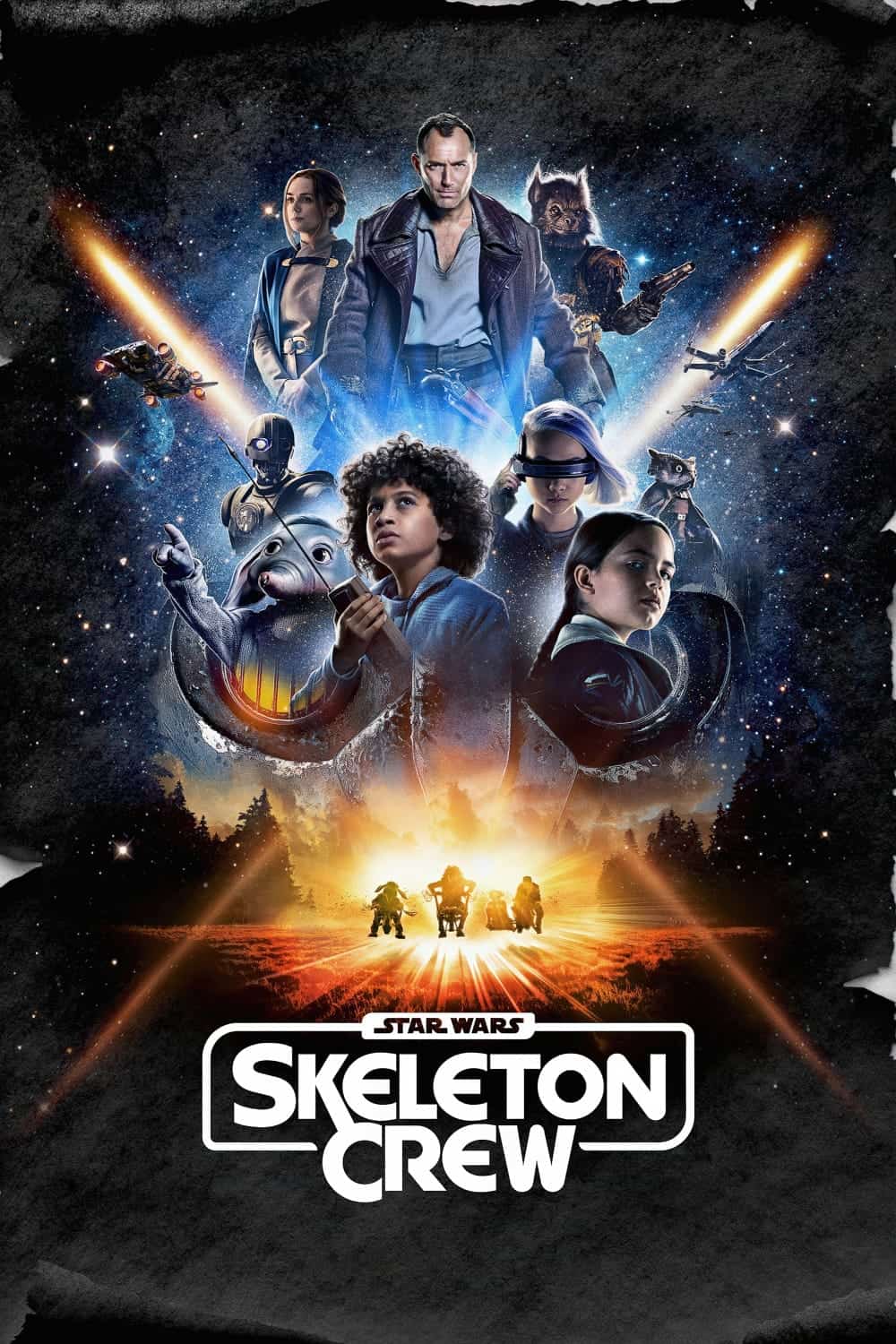 Star Wars Skeleton Crew Season 1 (2024) Completed Web Series HD ESub