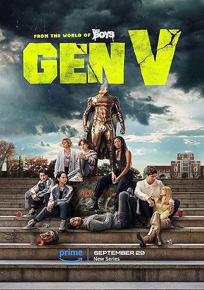 Gen V (2023) Season 1 English & Hindi Dubbed (Amazon Prime)