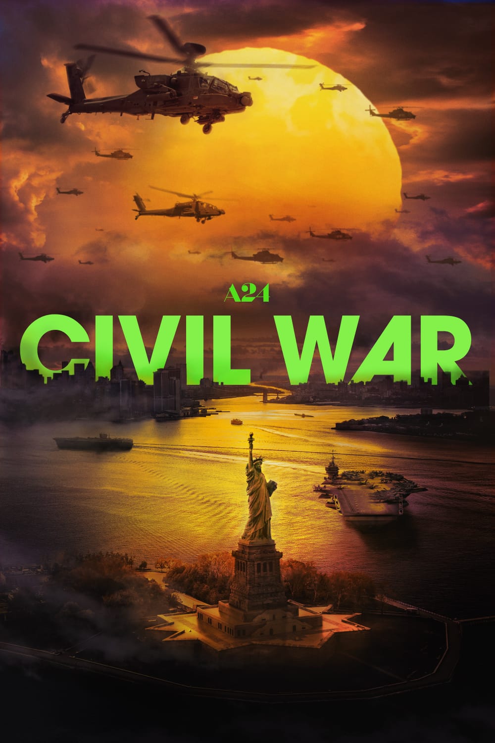 Civil War (2024) Dual Audio [Hindi + English] Full Movie HD ESub