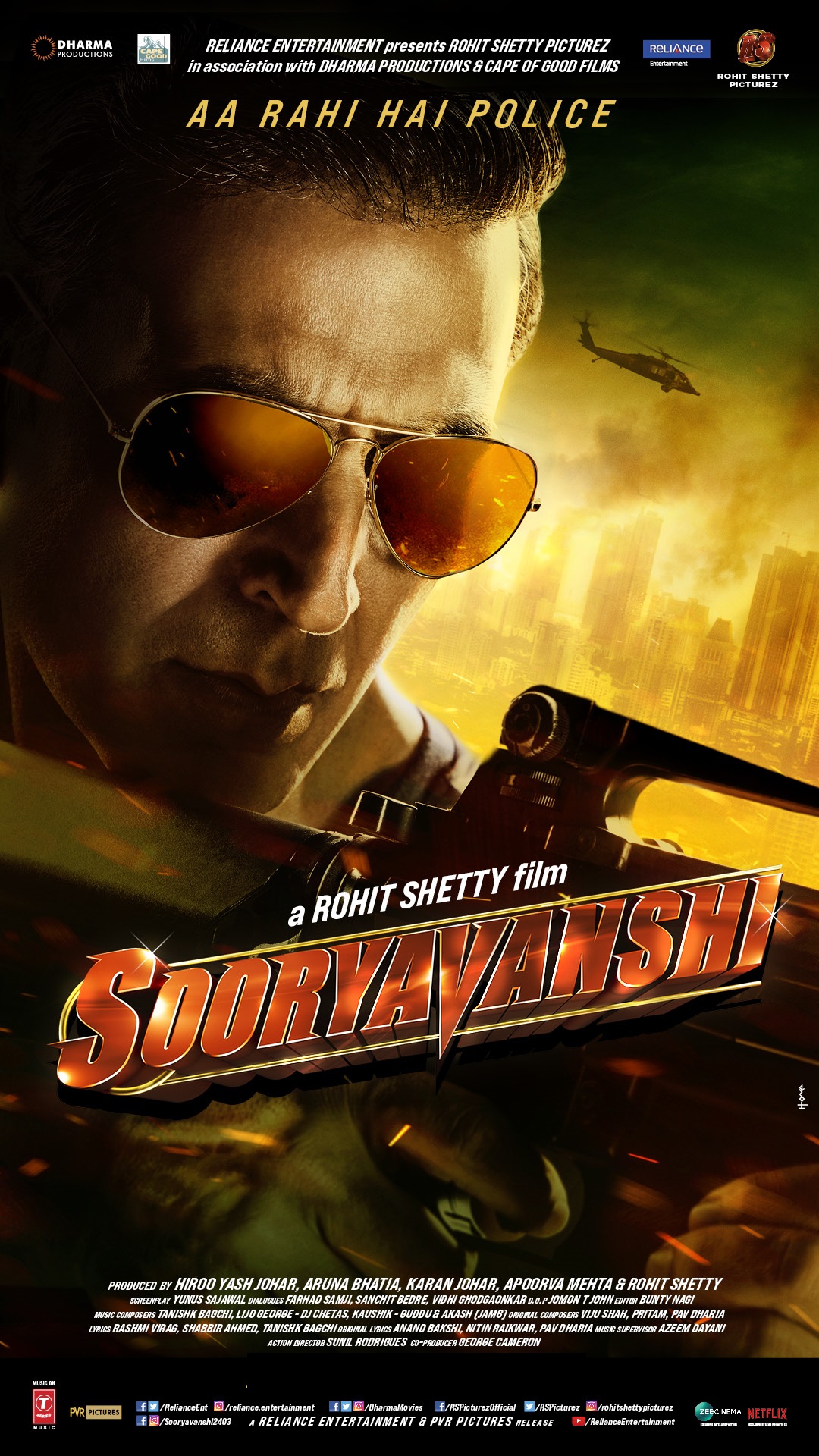 Sooryavanshi (2021) Hindi NF WEBRip