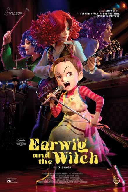 Earwig and the Witch (2020) Hindi Dubbed