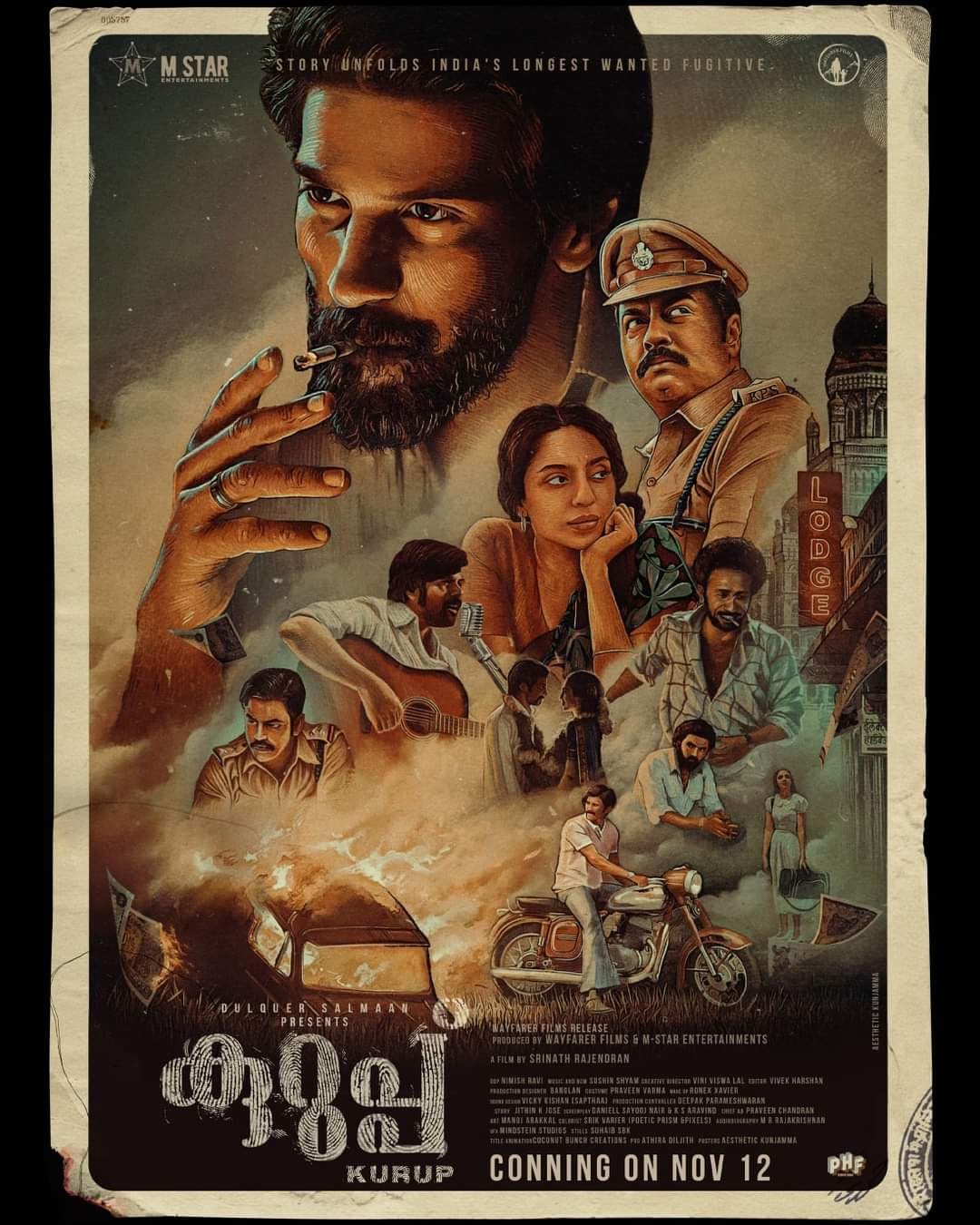 Kurup (2021) Hindi Dubbed