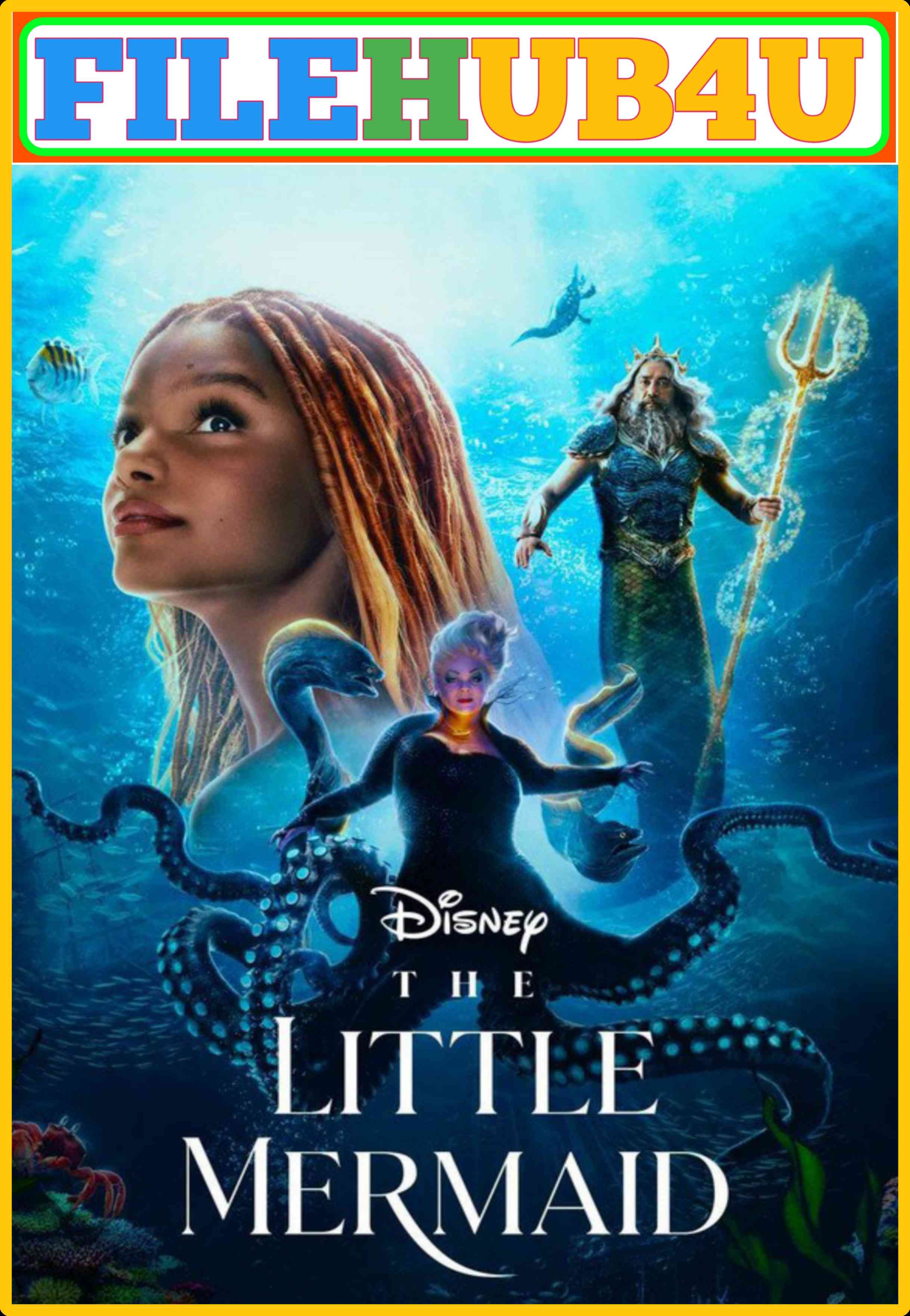 The Little Mermaid (2023) Dual Audio [Hindi + English] Movie HD ESub