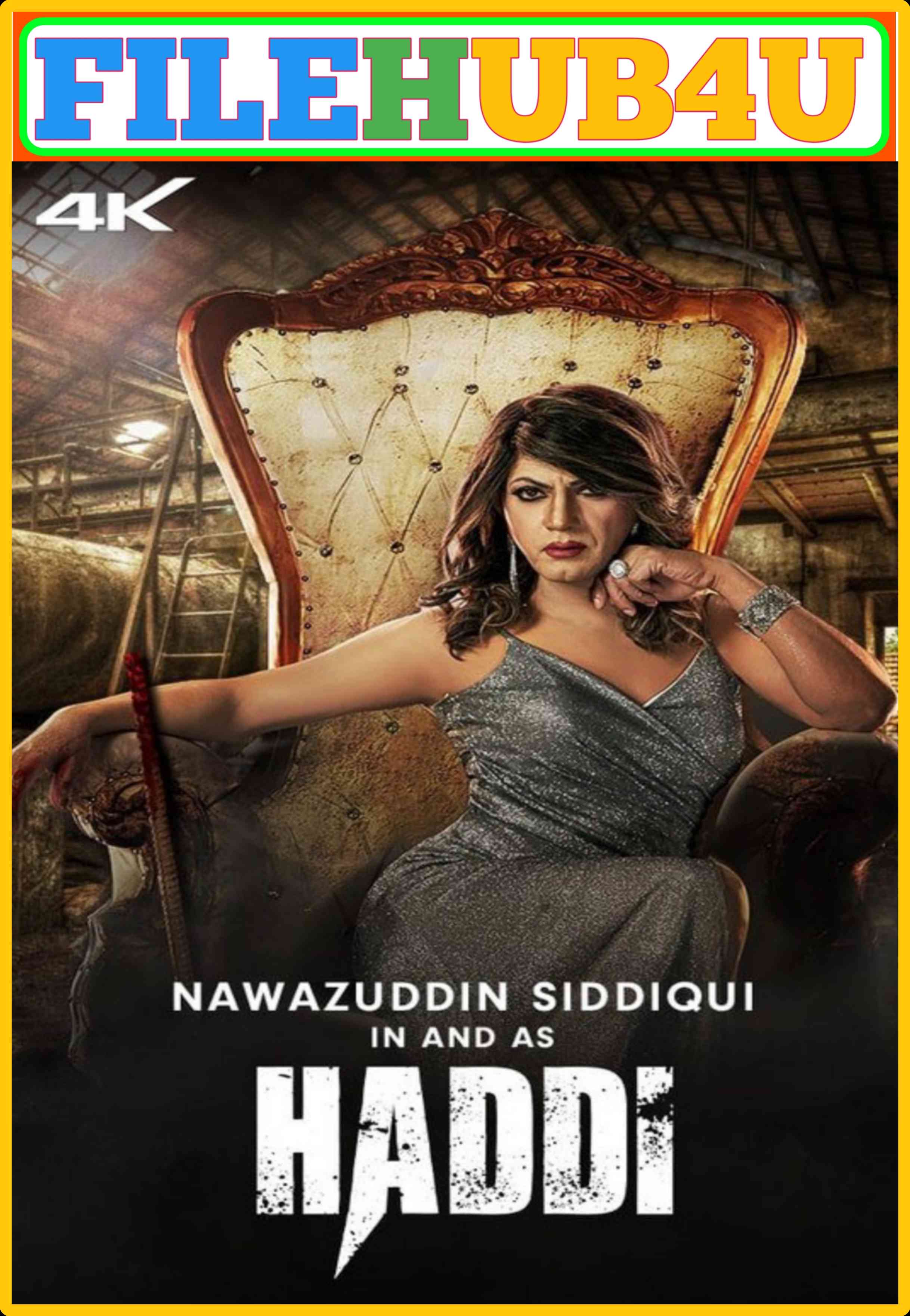 Haddi (2023) Bollywood Hindi Full Movie HD ESub