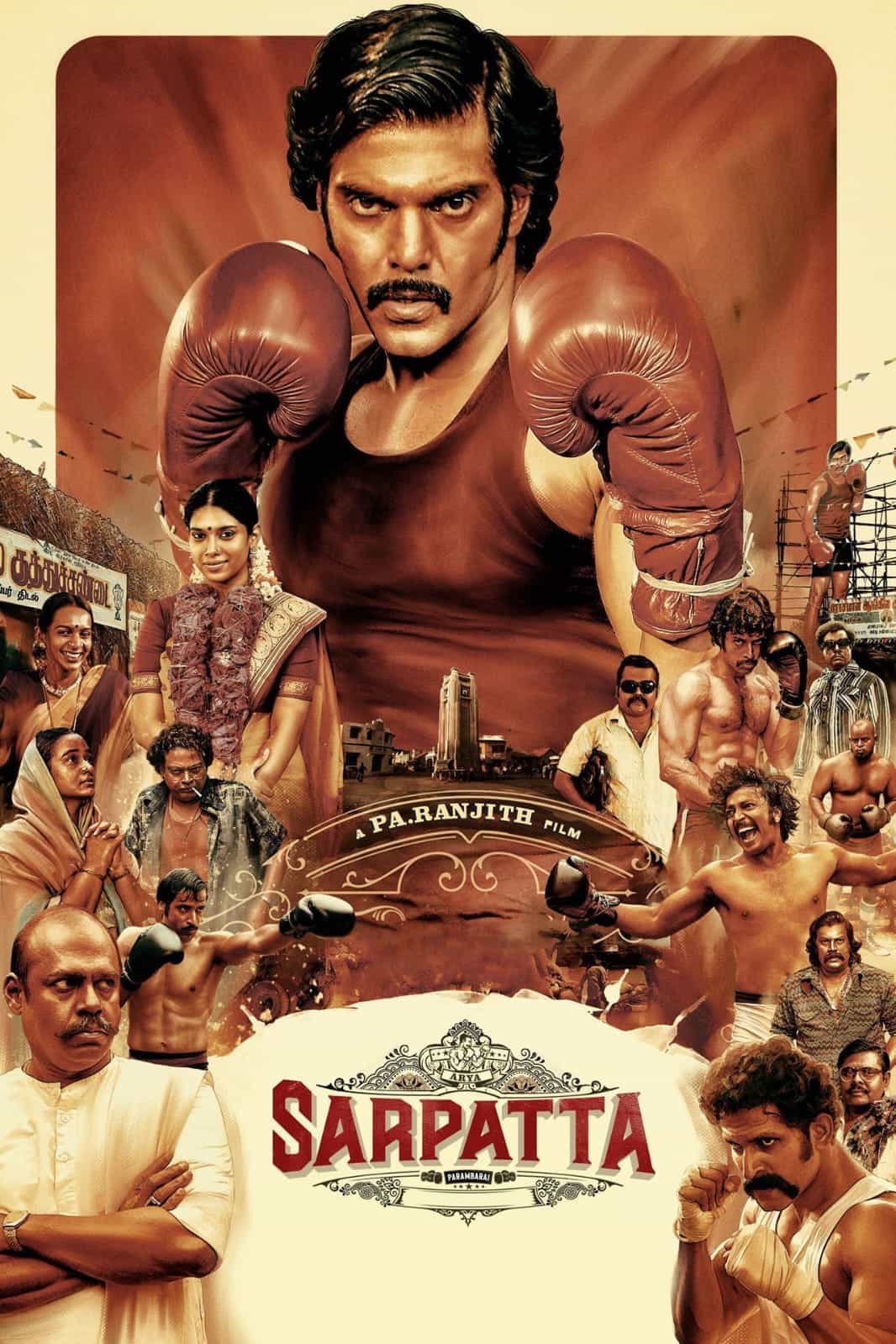 Sarpatta Parambarai (2021) Dual Audio [Hindi & Tamil] Full Movie HD ESub