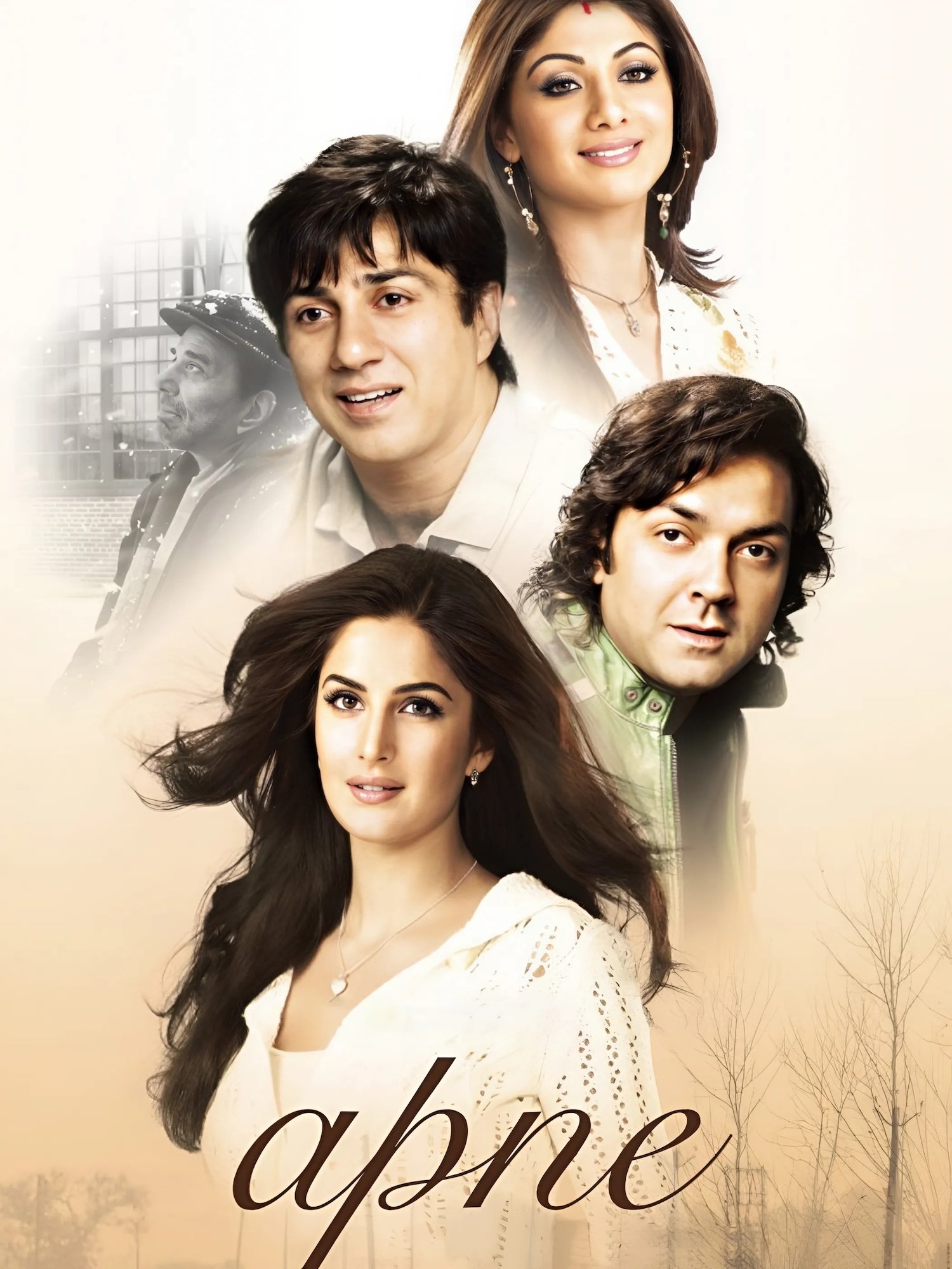 Apne (2007) 1080p | 720p | 480p WebRip [Hindi (हिन्दी)] DD5.1 ESub