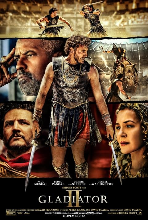 Gladiator II (2024) Hindi Dubbed