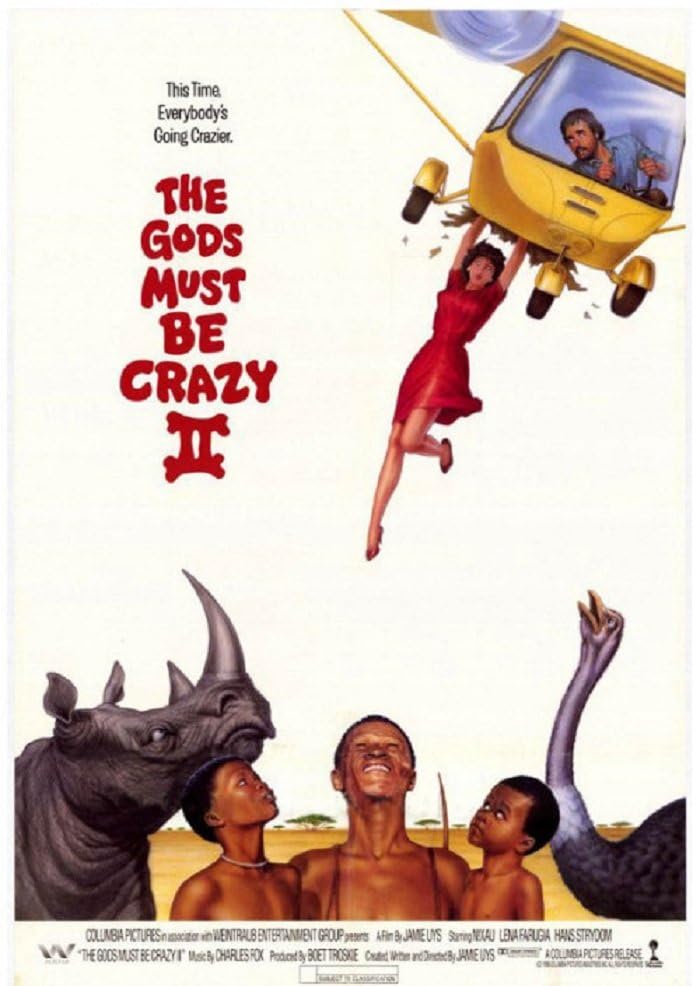 The Gods Must Be Crazy II (1989) Hindi Dubbed