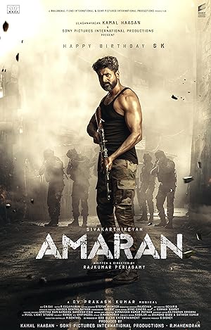 Amaran (2024) Dual Audio [Hindi-Tamil] Netflix WEB-DL