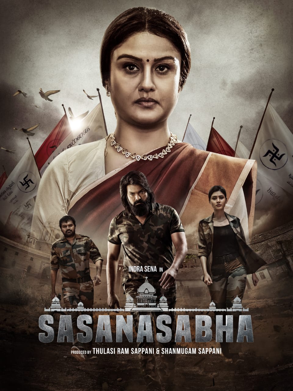 Sasanasabha (2022) UnCut Dual Audio [Hindi + Telugu] Full Movie HD ESub