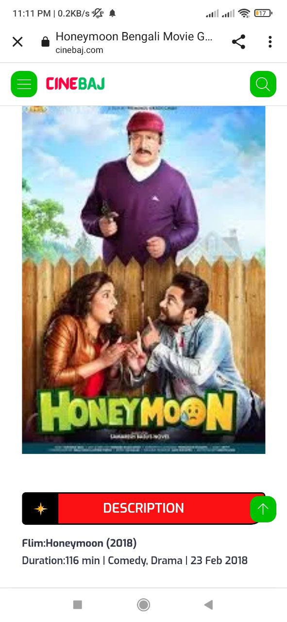 Honeymoon (2018) Bengali WEB-DL