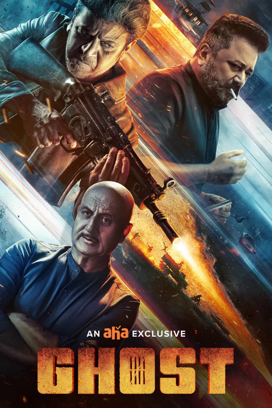 Ghost (2023) UnCut Dual Audio [Hindi - Kannada] Full Movie HD ESub BabaMovies hdhub4u Vegamovies