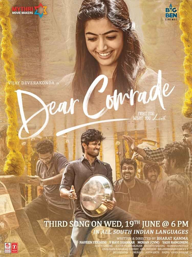 Dear Comrade (2019) Hindi Dubbed