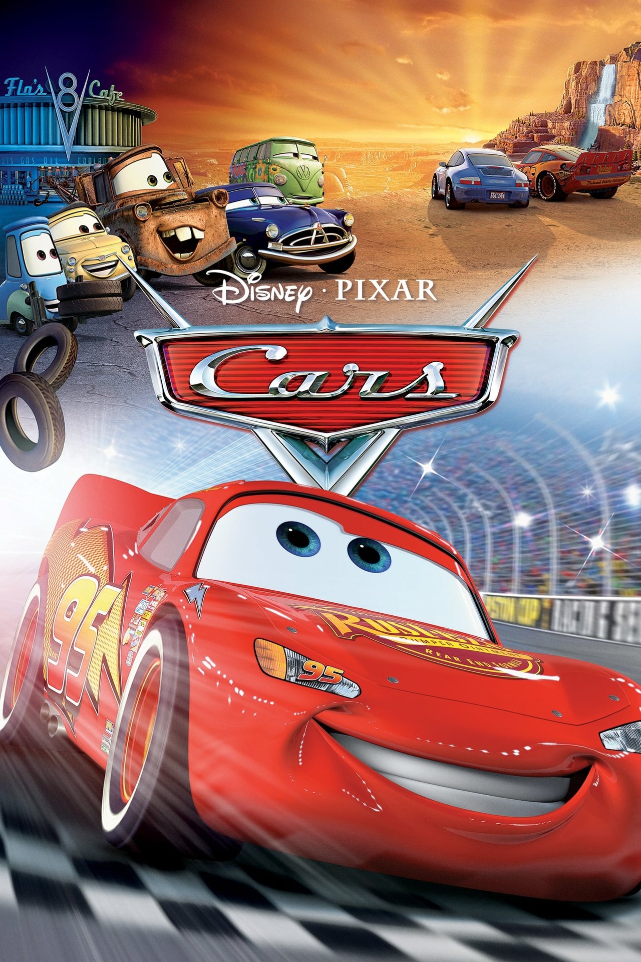 Cars (2006) 1080p | 720p | 480p BluRay [Hindi (हिन्दी) + English] DD5.1 ESub