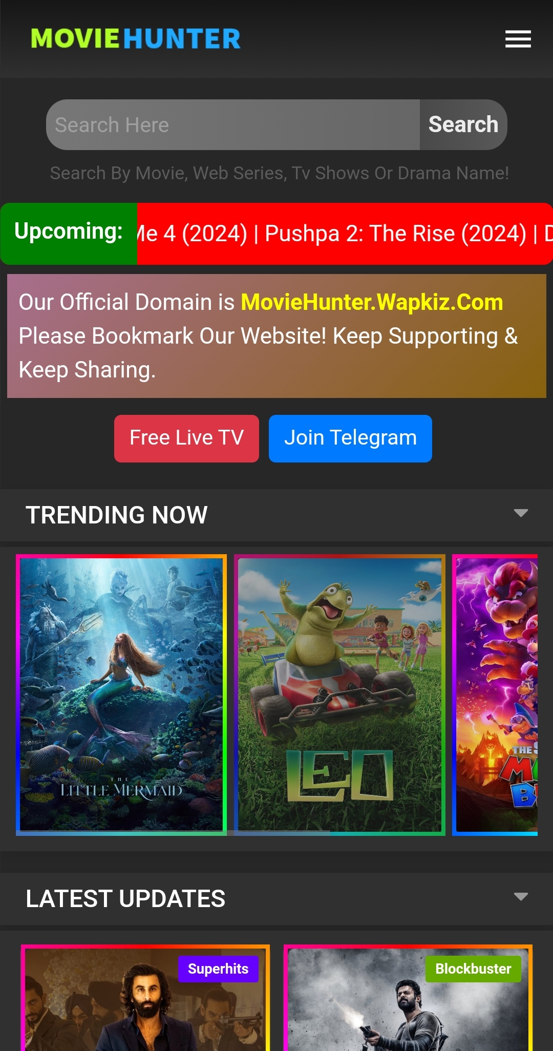 Make Your Own Movie Review And Download Website With MovieHunter Wapkiz Theme