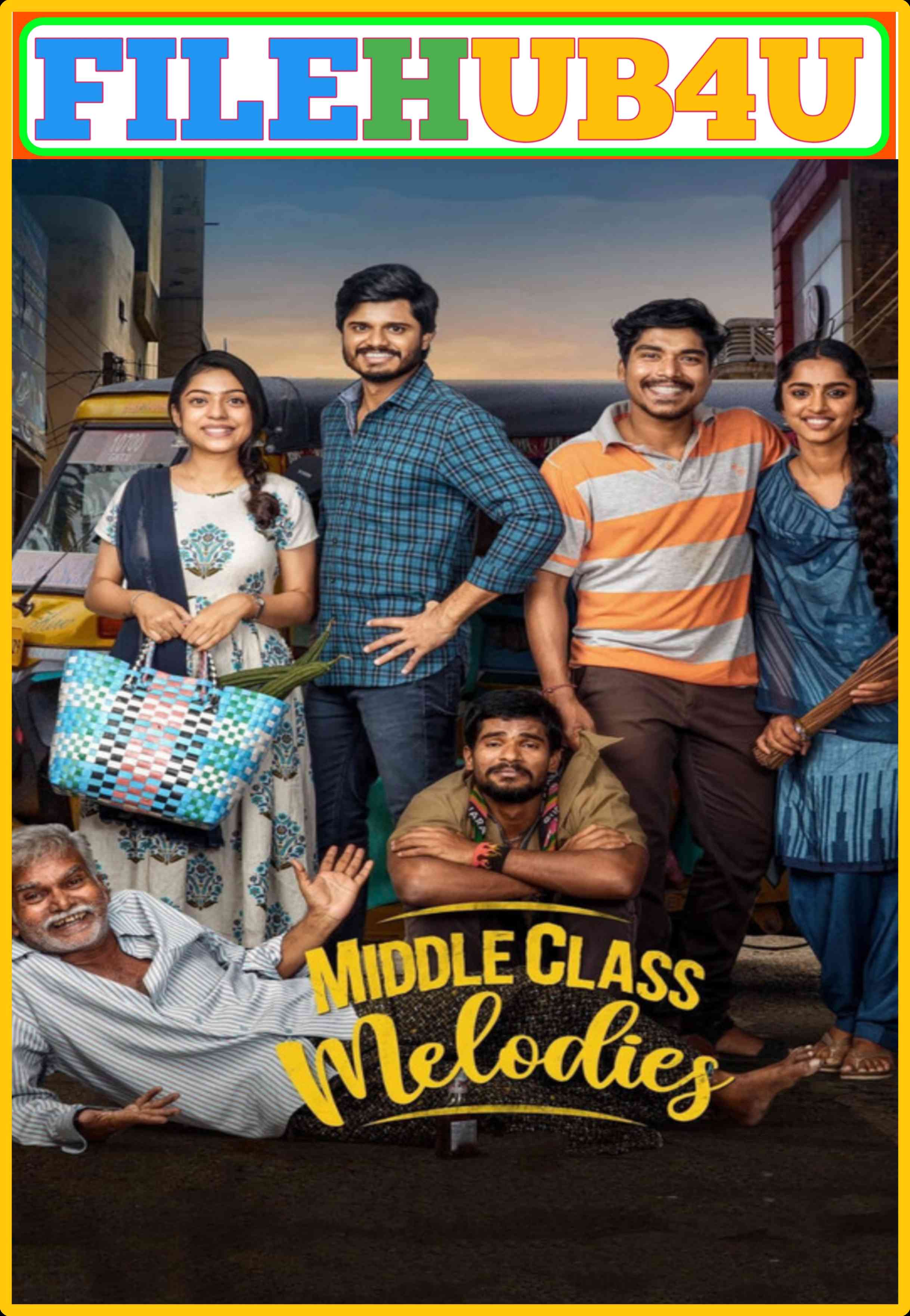 Middle Class Melodies (2023) South UnCut Hindi Dubbed Full Movie HD ESub