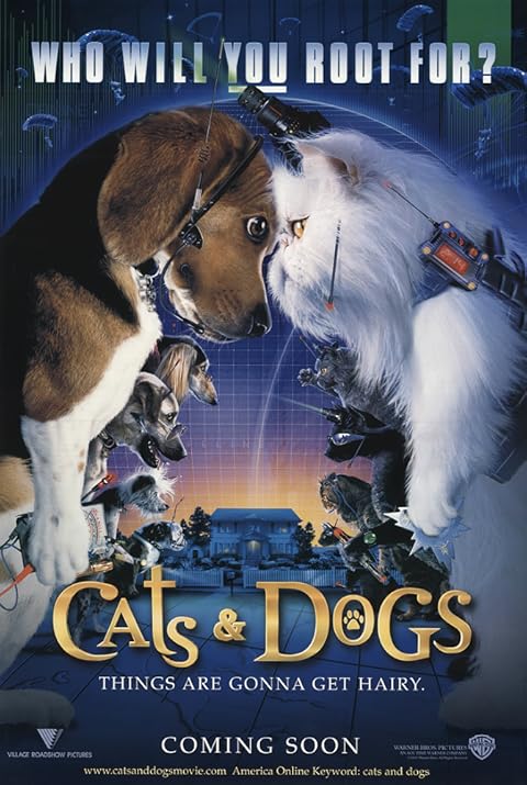 Cats & Dogs (2001) English, Tamil & Hindi Dubbed