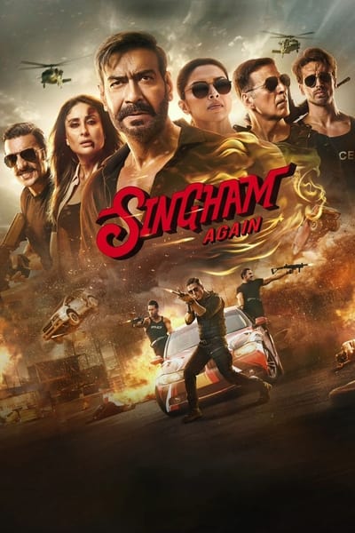 Singham Again (2024) WEB-DL [Hindi ORG-DD2.0] 1080p 720p & 480p [x264/HEVC] | Full Movie [EXCLUSiVE]