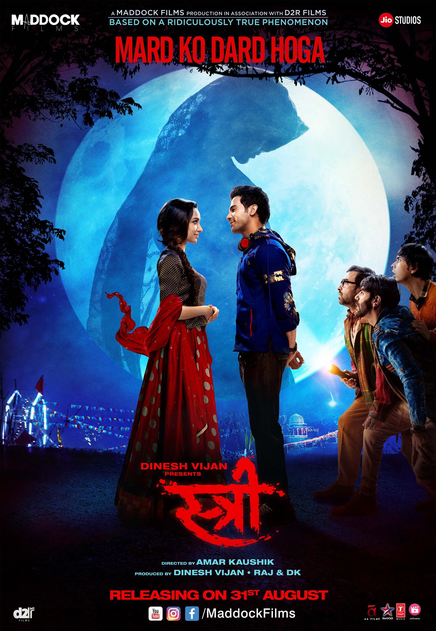 Stree (2018) Hindi NF WEBRip