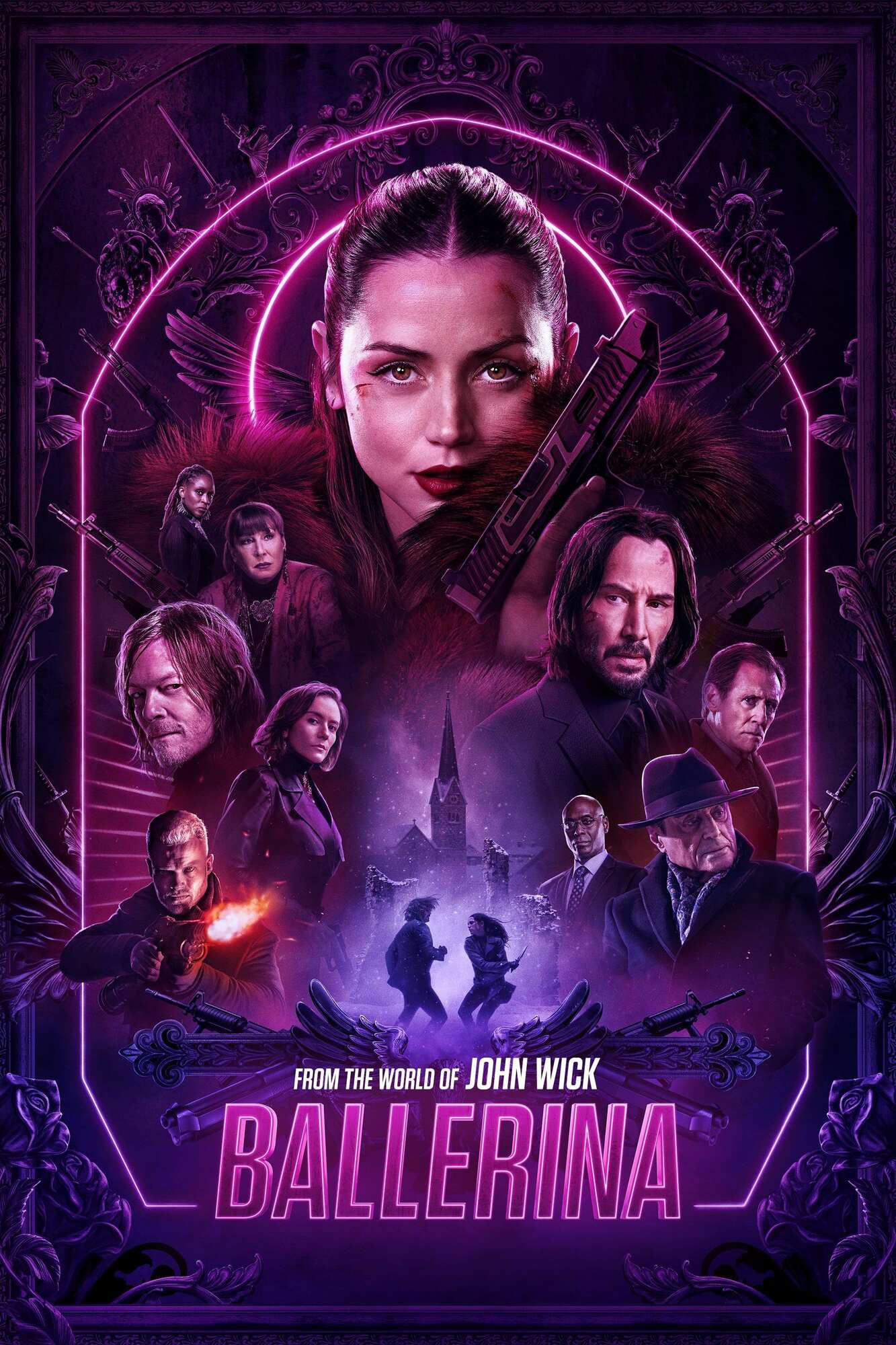 From the World of John Wick - Ballerina (2025) Hollywood Hindi Dubbed Movie PreDvD
