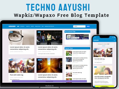 Techno Aayushi wapkiz theme