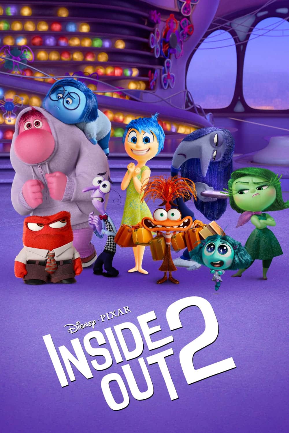 Inside Out 2 (2024) Dual Audio [Hindi - English] Movie BluRay ESub