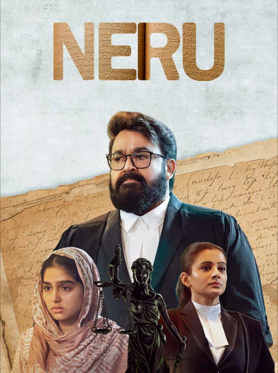 Neru (2023) Dual Audio [Hindi + Malayalam] Full Movie HD ESub