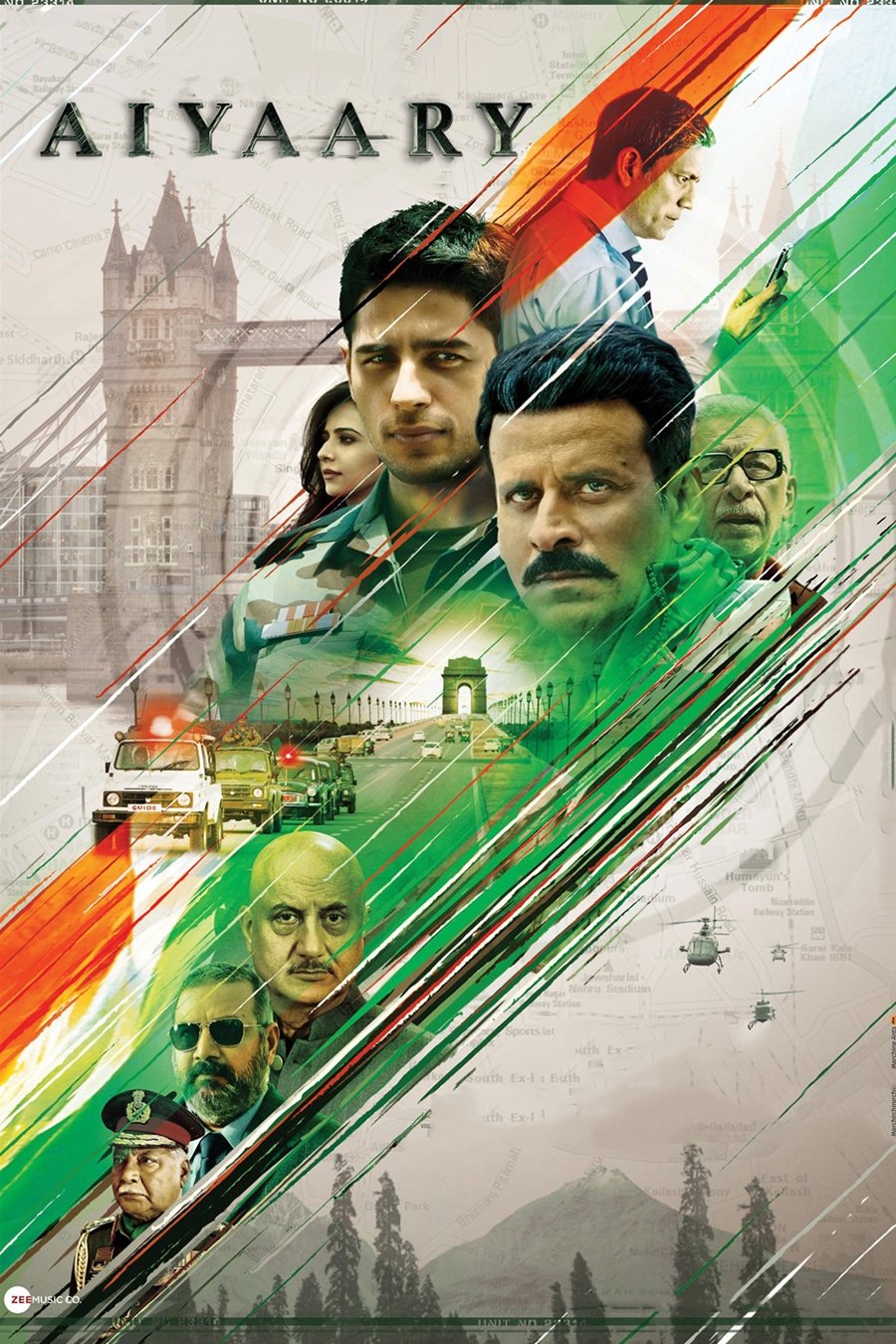 Aiyaary (2018) 1080p | 720p | 480p WebRip [Hindi (हिन्दी)] DD5.1 ESub