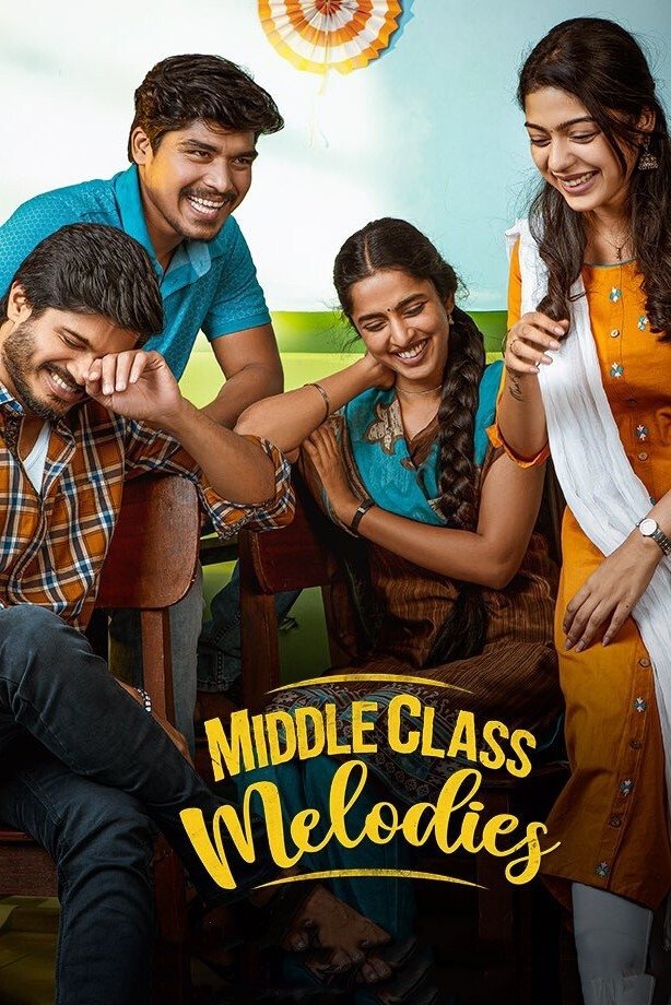 Middle Class Melodies 2020 Hindi Telugu Dual Audio UnCut South Movie HD ESub Poster