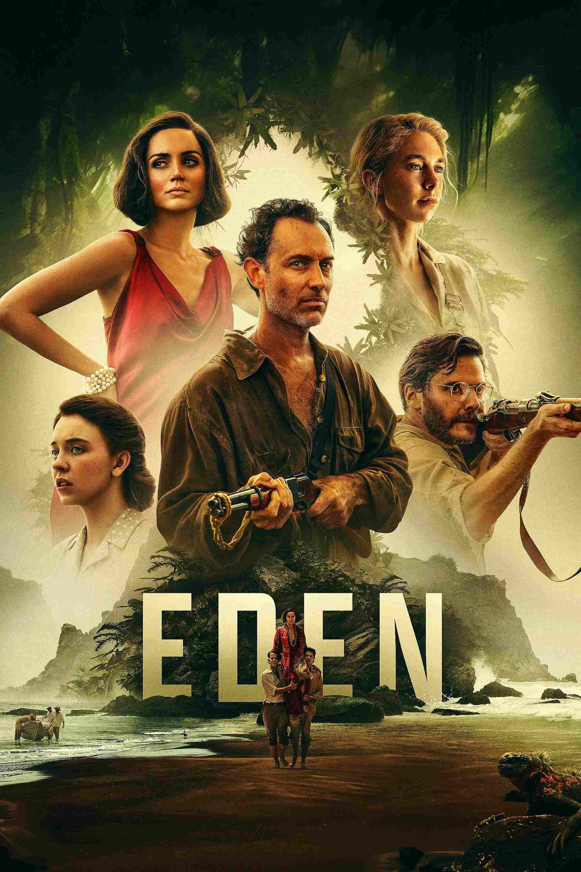 Eden (2025) (Hindi + English) Dual Audio Hollywood Movie BluRay HD ESub