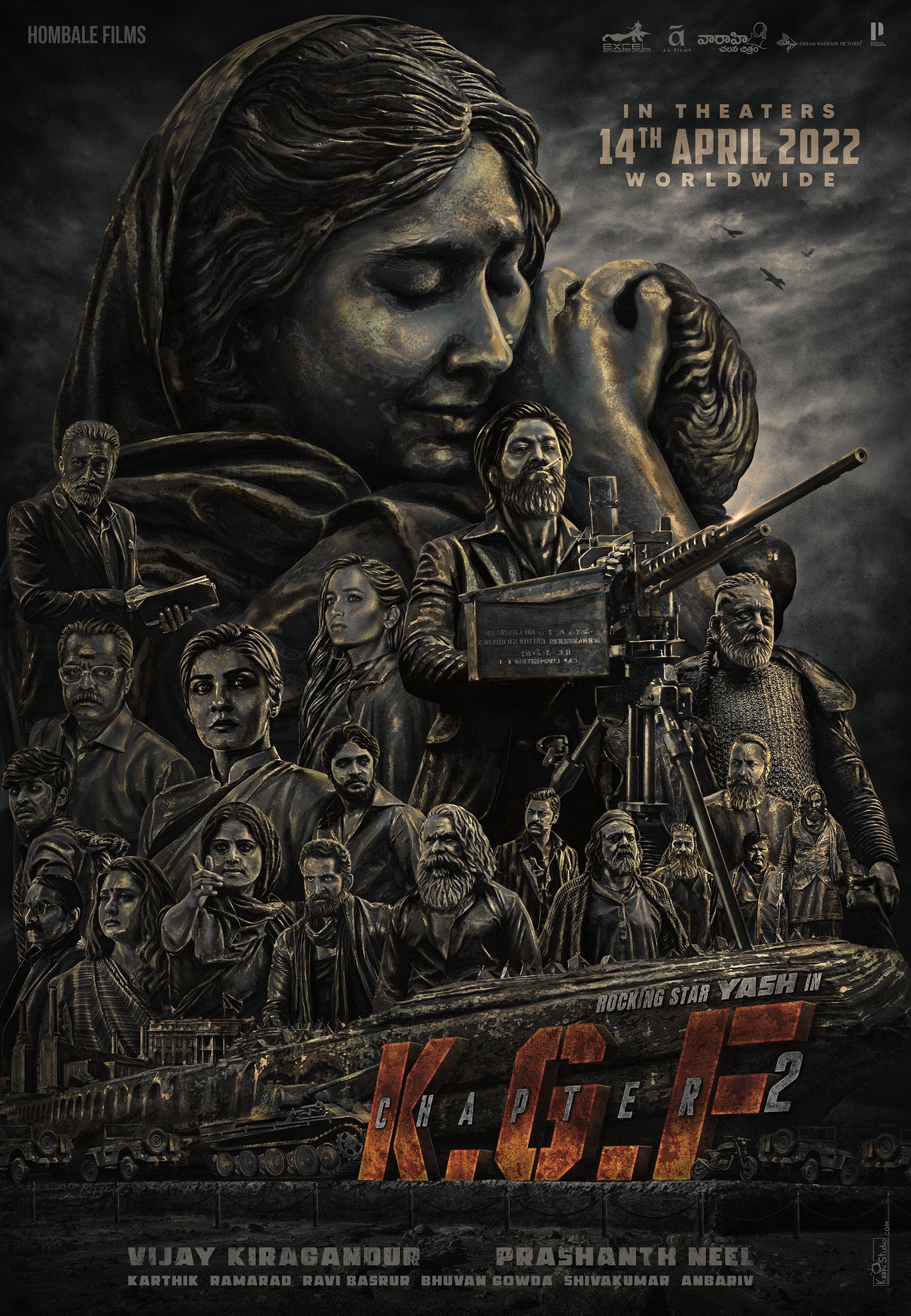 K.G.F: Chapter 2 (2022) Hindi Dubbed